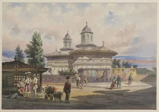 Biserica Batiștei, by Carol Pop de Szathmári
