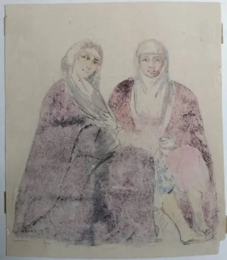 Două cadâne, by Carol Pop de Szathmári