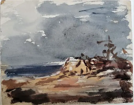 Țărm de mare, by Carol Pop de Szathmári