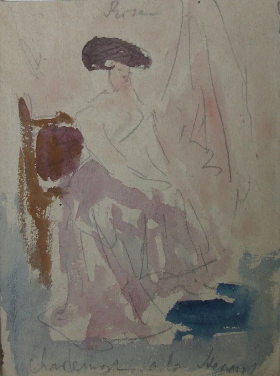 Femeie în interior, by Carol Popp de Szathmári, 1878