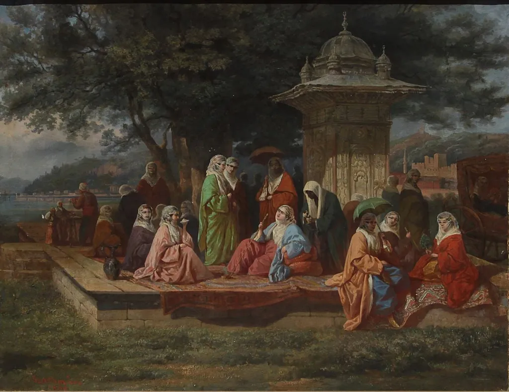 Scenă orientală, by Carol Popp de Szathmari, unspecified, 1868