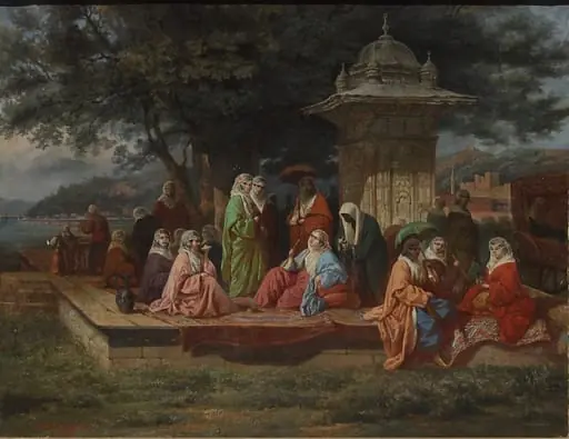 Scenă orientală, by Carol Popp de Szathmari