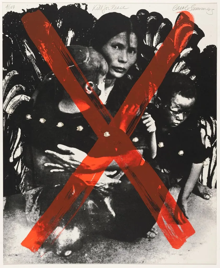 Untitled, by Carol Summers, ink, 1967