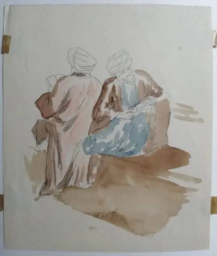 Doi turci, by Carol Szathmari