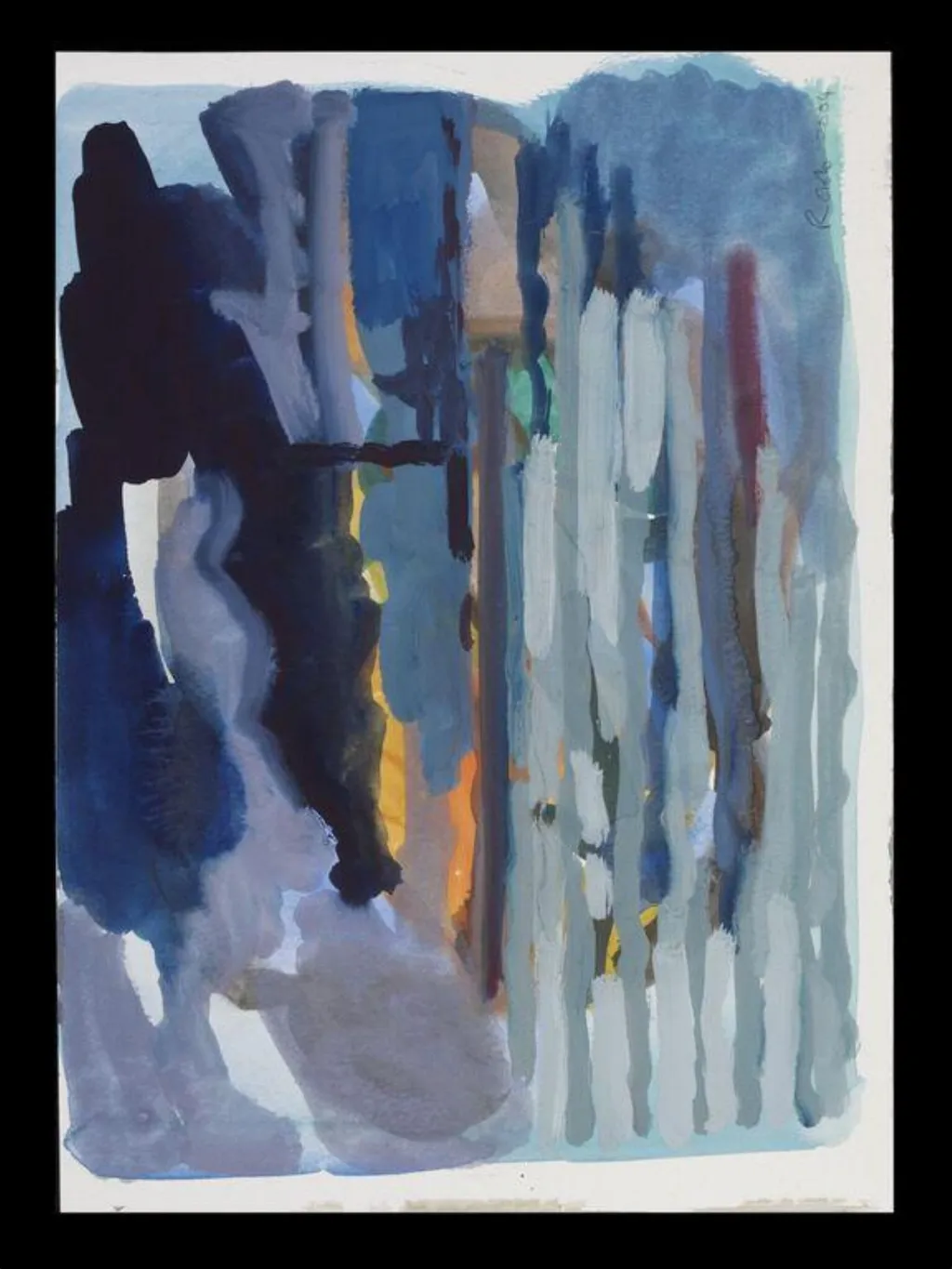 Bacino di San Marco, by Carole Robb, watercolor, 2004
