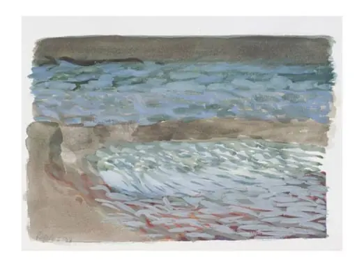 Blue Veneto river, by Carole Robb
