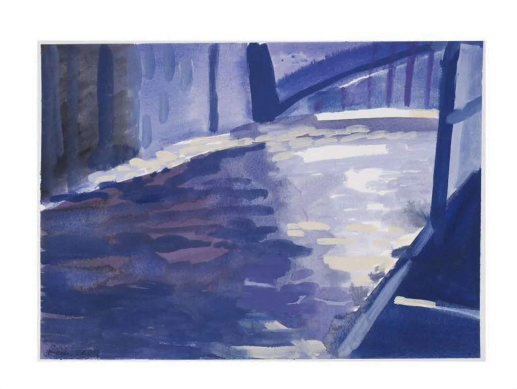 Ponte dei Sospiri, by Carole Robb, watercolor, 2004