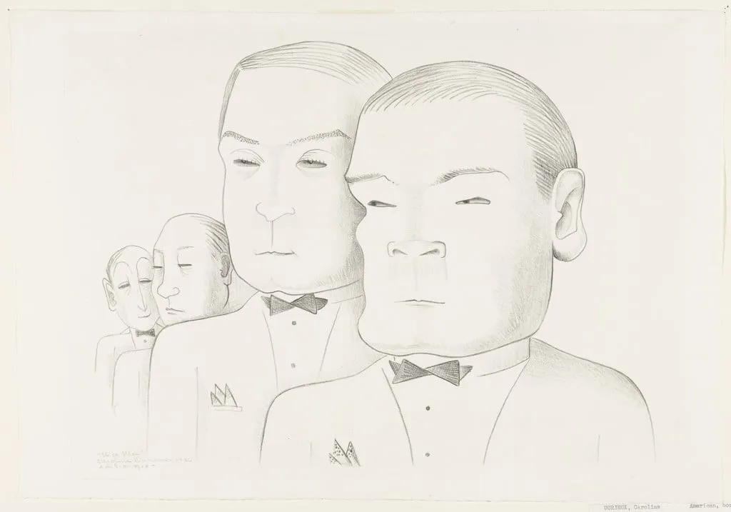 Untitled, by Caroline Durieux, ink, 1936
