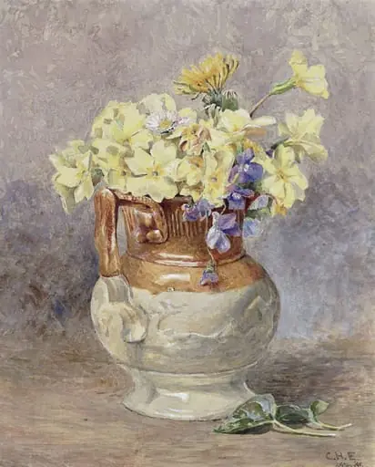A Child's Nosegay: Wild Flowers in a Jug, by Caroline H. Eastlake