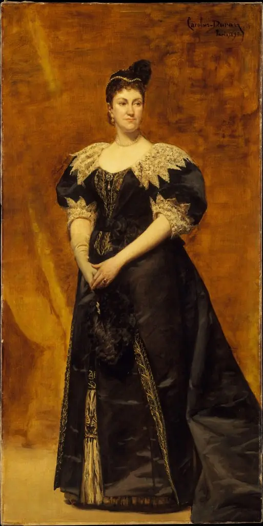 Mrs. William Astor (Caroline Webster Schermerhorn, 1831–1908), by Carolus-Duran