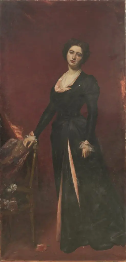 (Retrato de María del Carmen Reyna y Roballos de Fernández Blanco), Retrato de María Reyna de Fernández Blanco, by Carolus-Duran