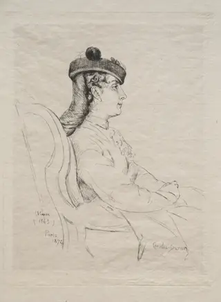 Souvenir de Voyage, by Carolus-Duran