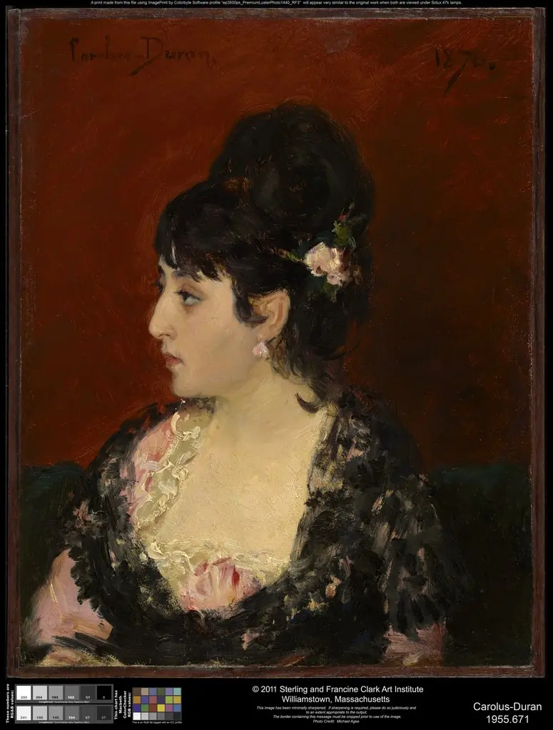 Spanish Woman (Portrait of Eva Gonzalès?), by Carolus-Duran
