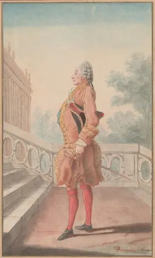 The Maréchal de Brissac, by Carrogis, Louis de, called Carmontelle