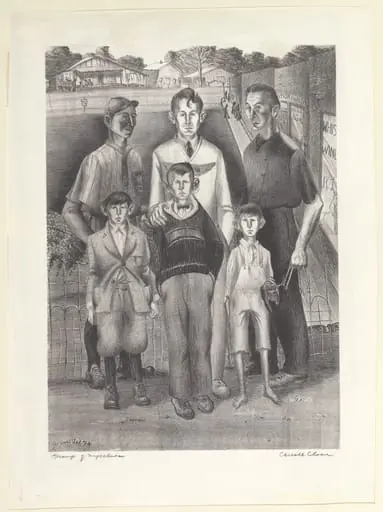 Untitled, by Carroll Cloar