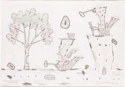Untitled, by Carroll Dunham
