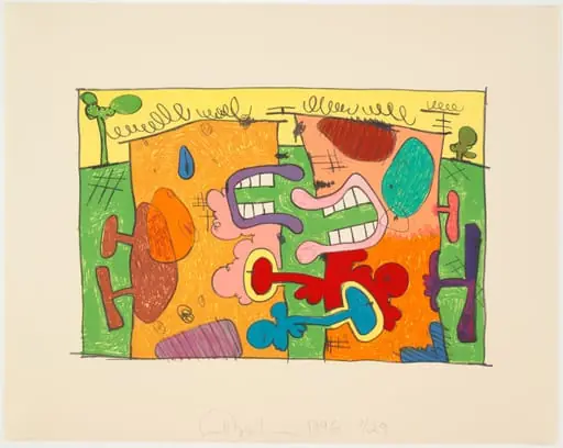 Untitled, by Carroll Dunham