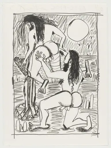 Untitled, by Carroll Dunham