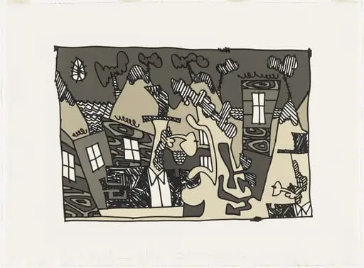 Untitled, by Carroll Dunham