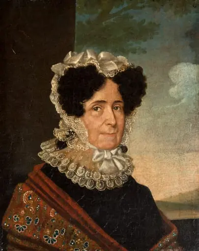 Stjernvall Fredrika Charlotta o.s. Ühlen, maaherra F. G. Stjernvallin puoliso, by Carstens