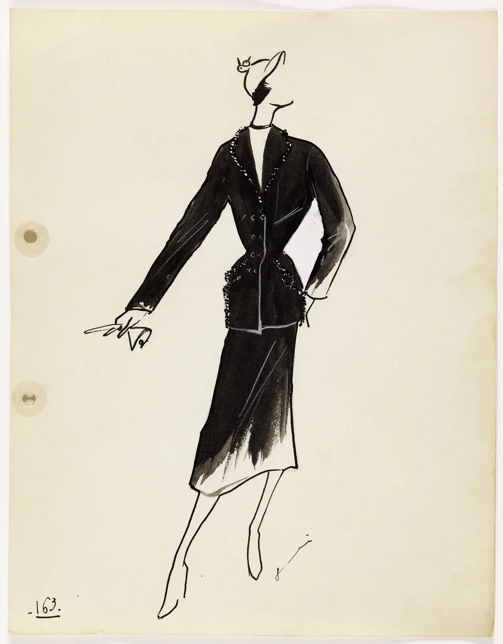 '163', by Carven, 1949