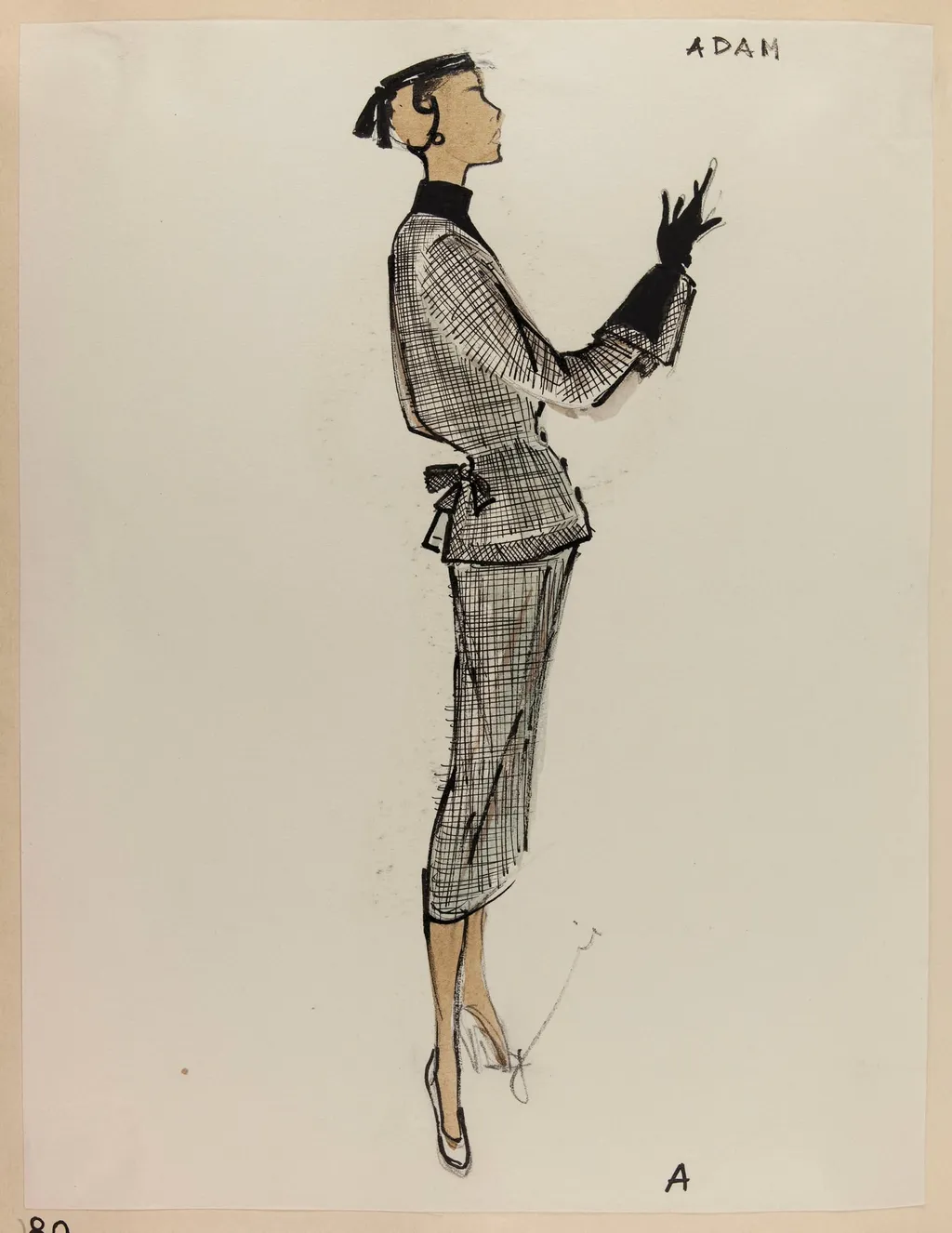 Adam, by Carven, 1952