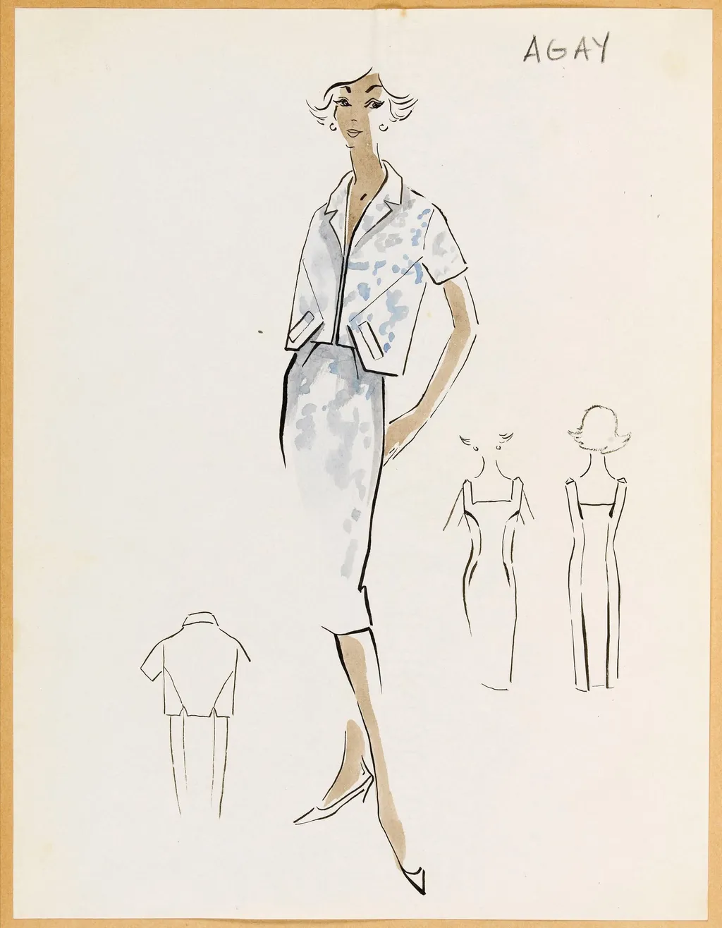 Agay, by Carven, 1957