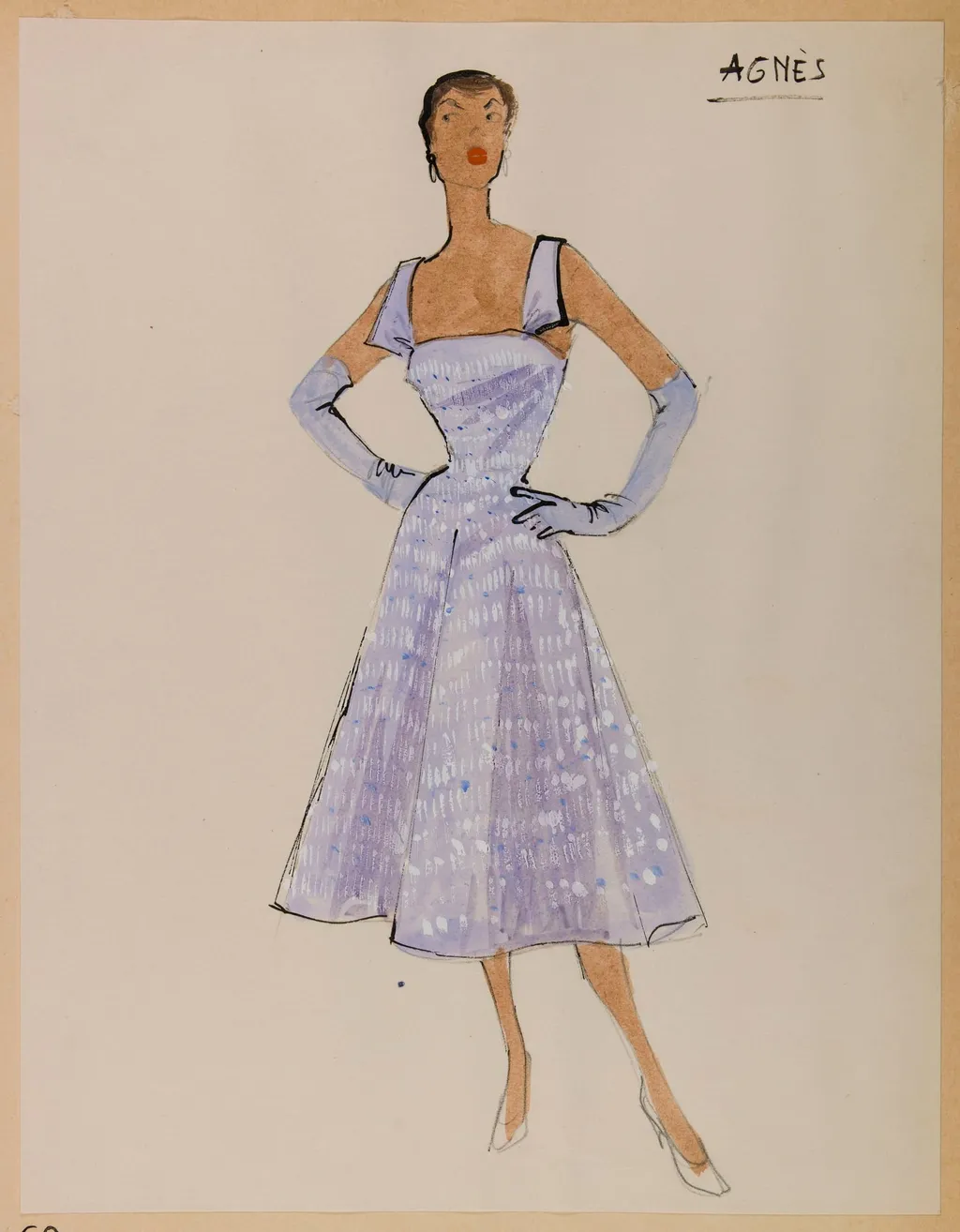 Agnès, by Carven, 1953