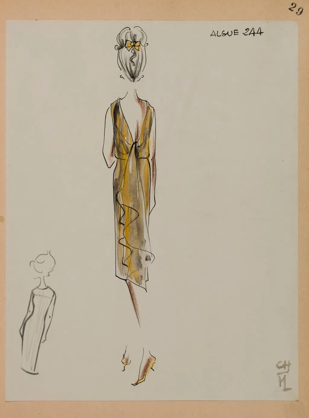 Algue, by Carven, 1963