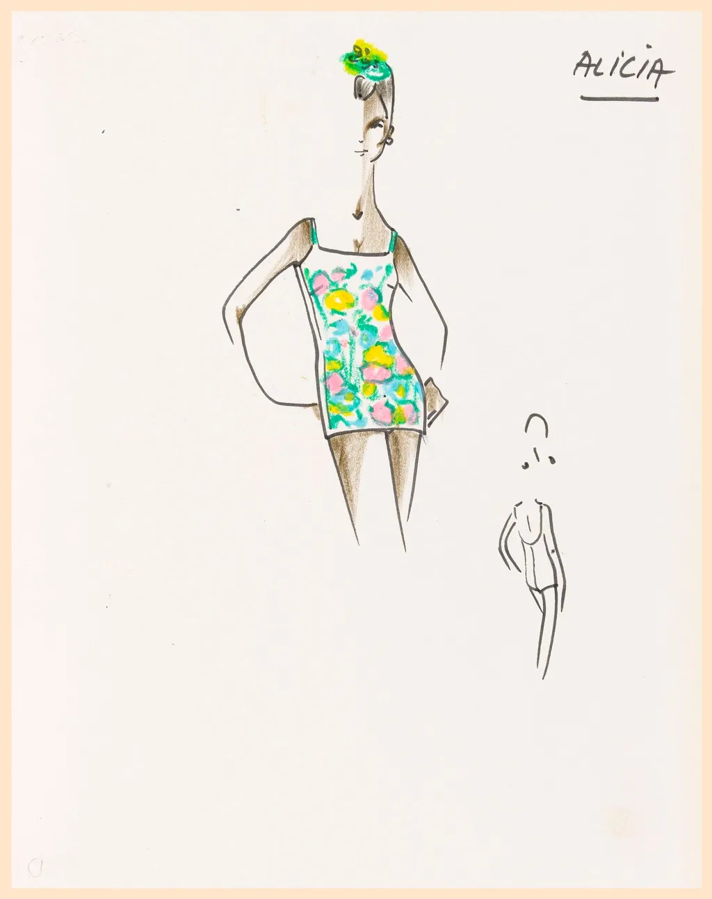 Alicia, by Carven, 1964