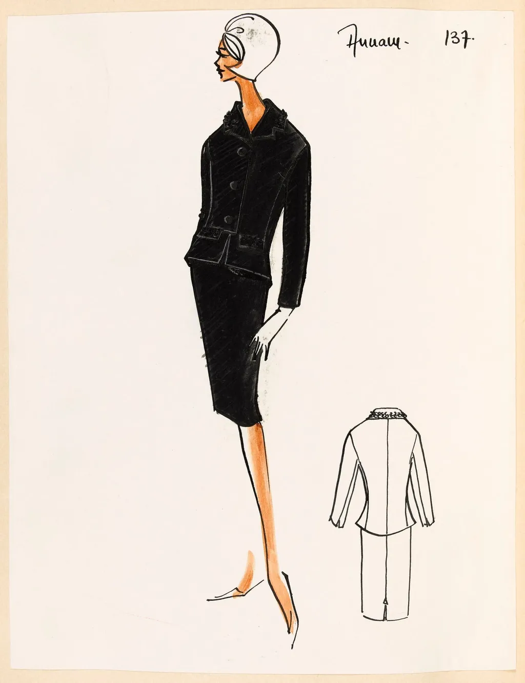 Annam, by Carven, 1959