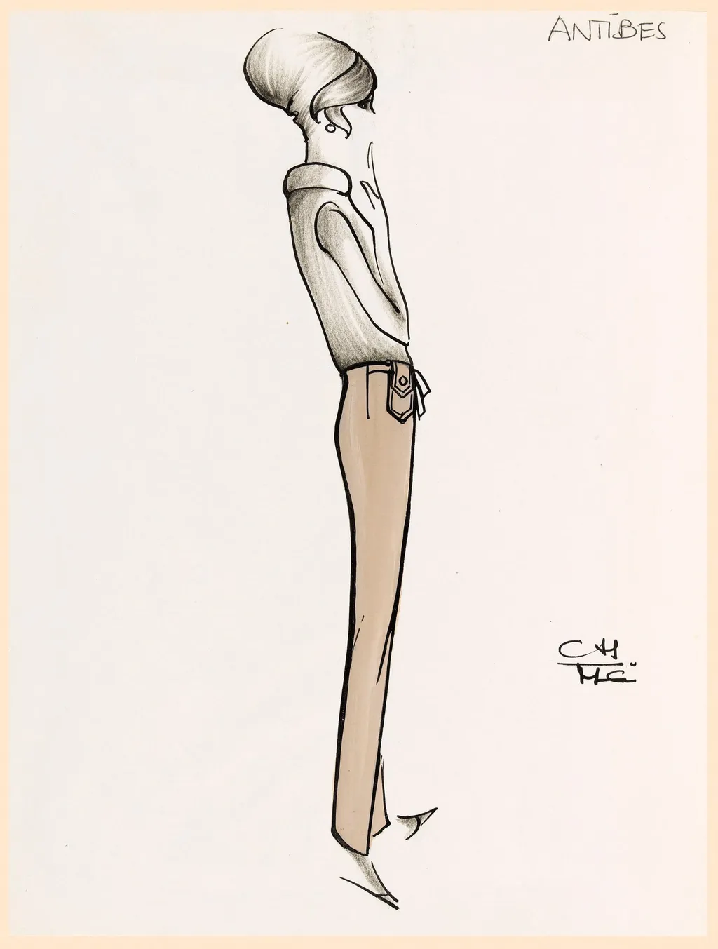 Antibes, by Carven, 1963