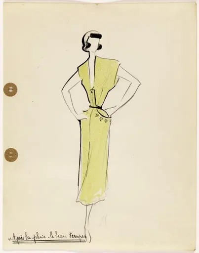 'Après la pluie le beau temps', by Carven