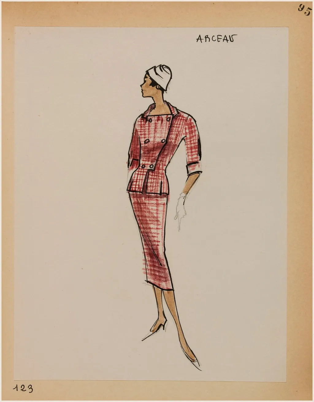 Arceau, by Carven, 1956