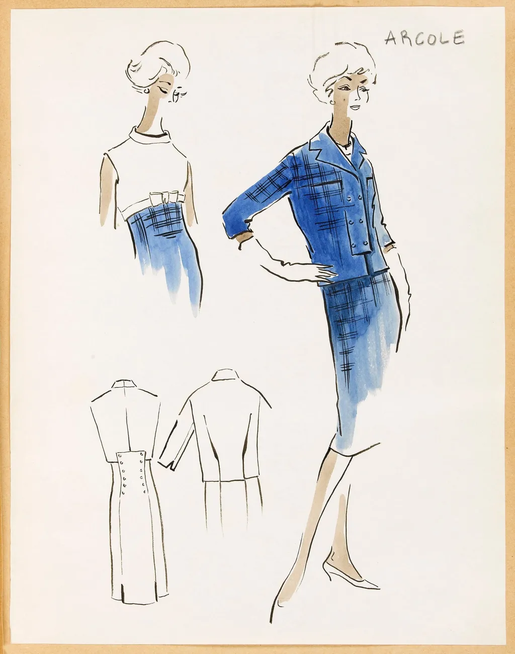 Arcole, by Carven, 1957