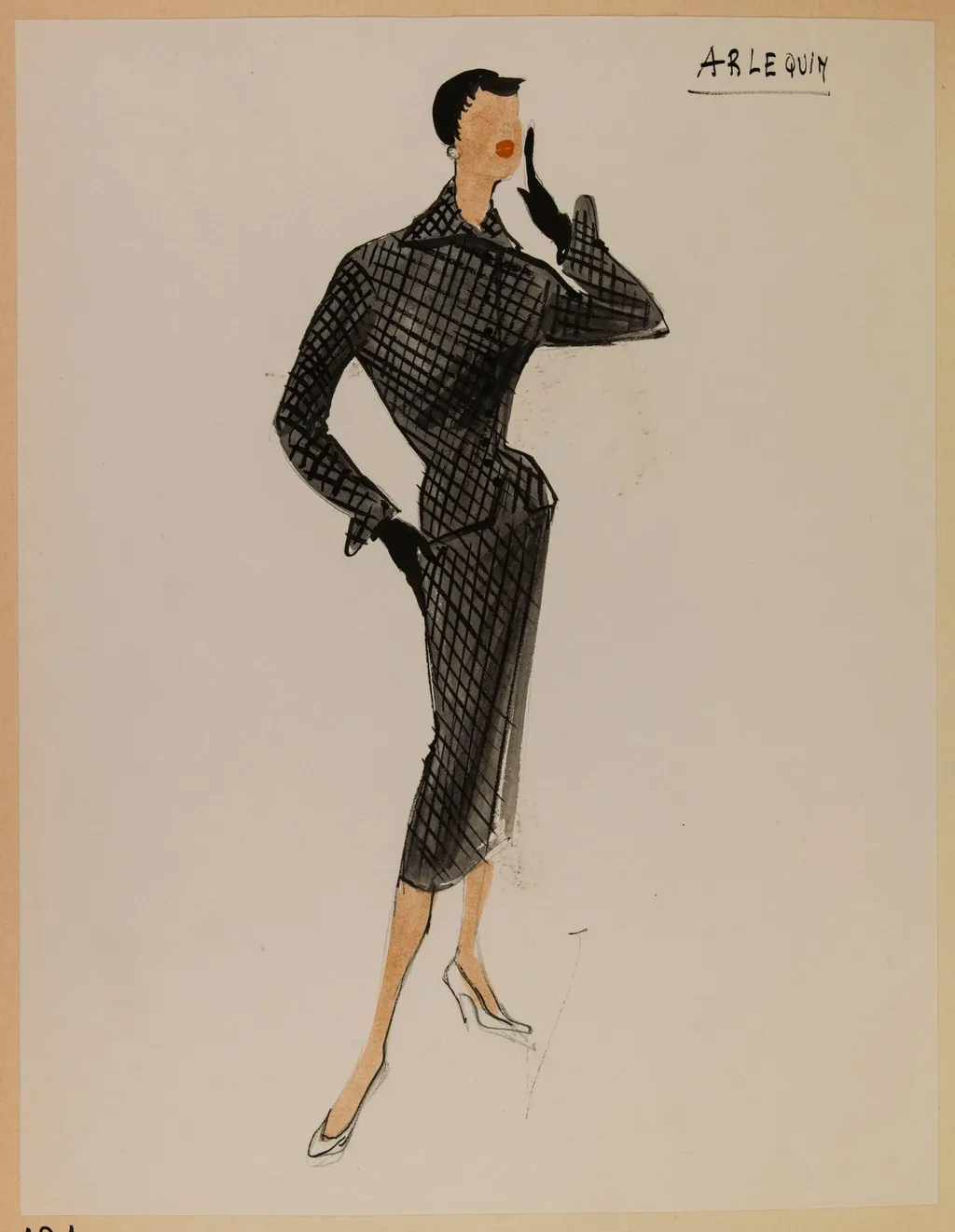 Arlequin, by Carven, 1953