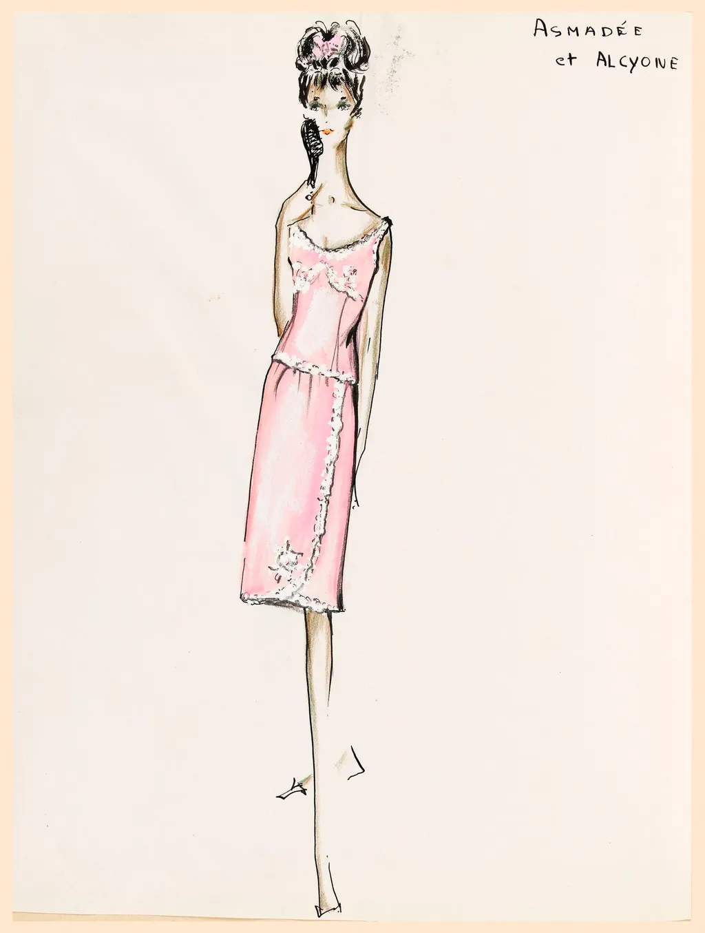 Asmadée et Alcyone, by Carven, 1961