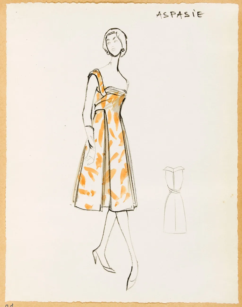 Aspasie, by Carven, 1957