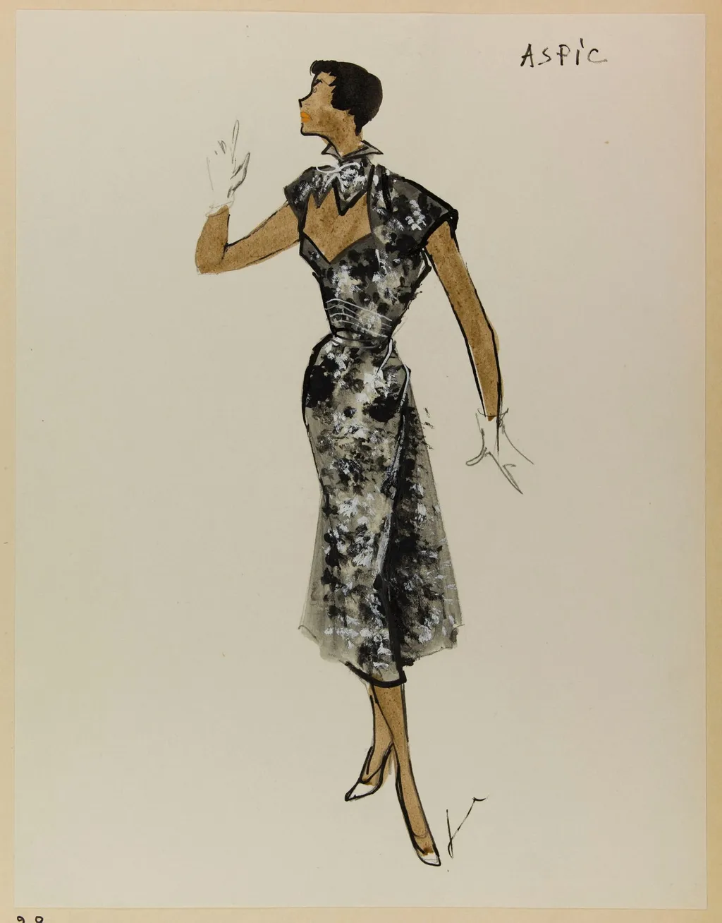 Aspic, by Carven, 1953