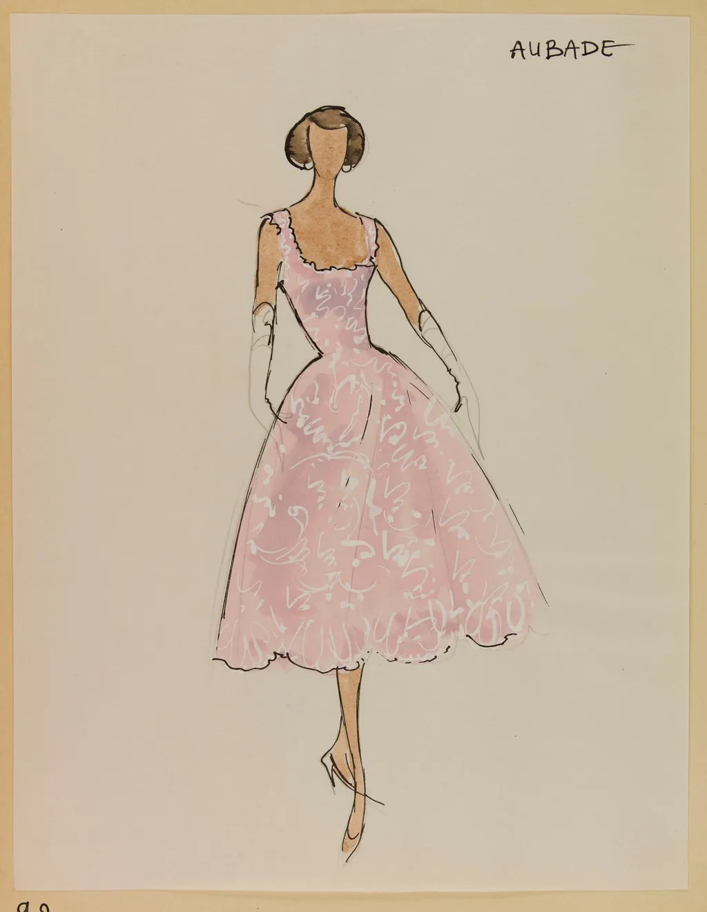 Aubade, by Carven, 1955