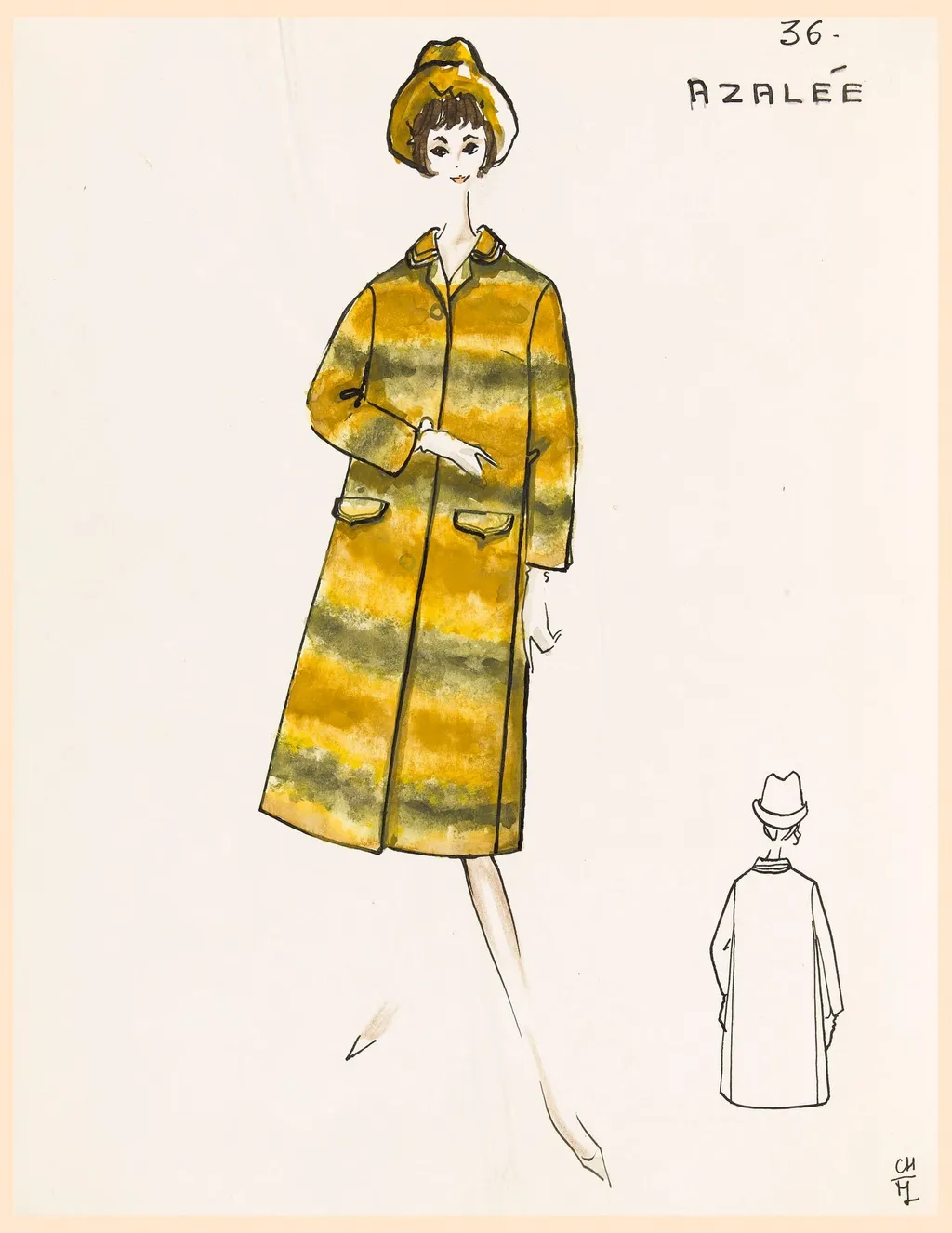 Azalée, by Carven, 1967