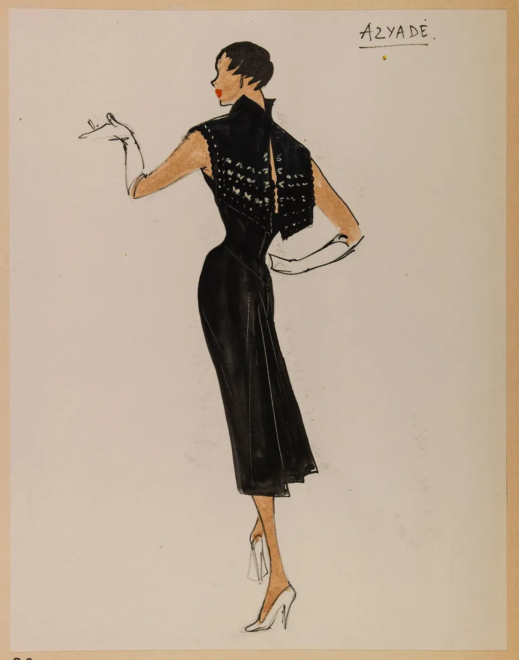 Azyade, by Carven, 1953