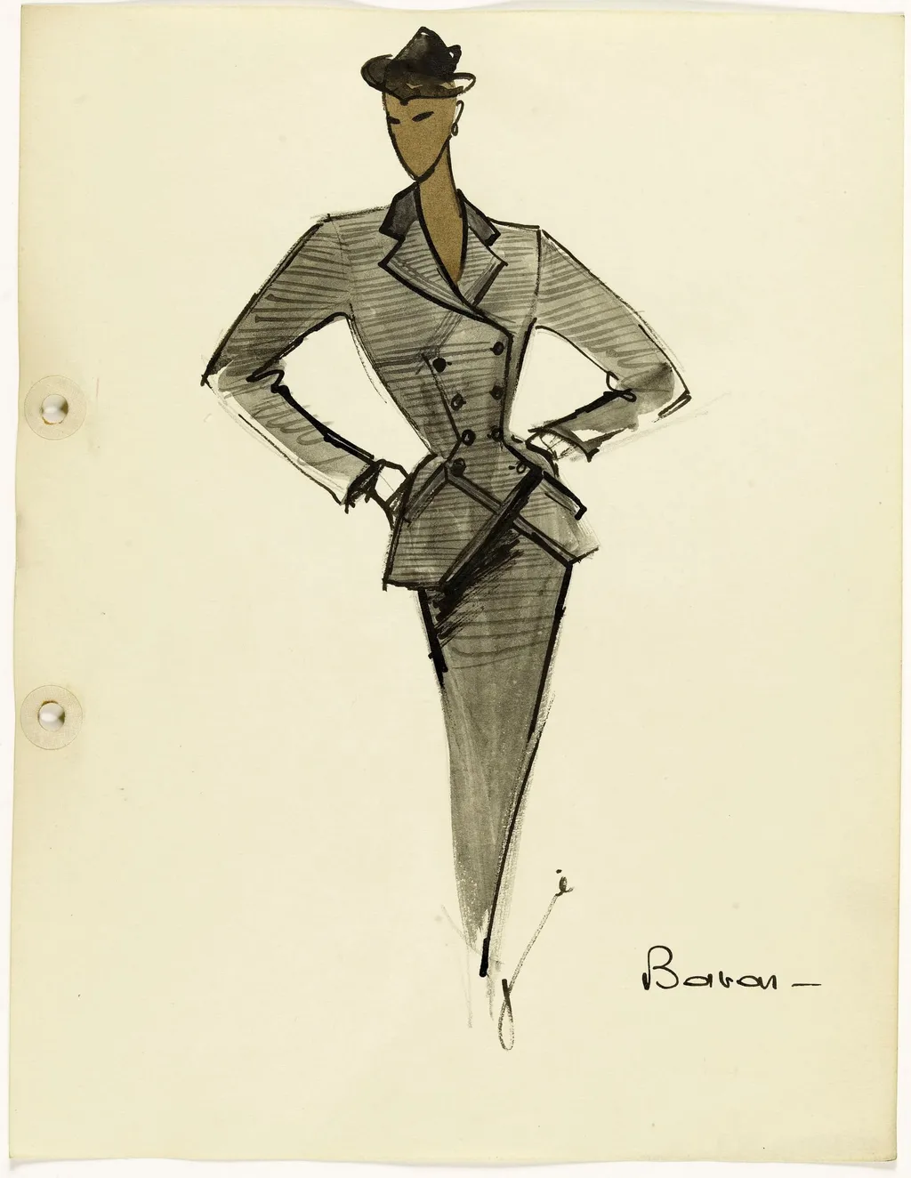 'babar', by Carven, 1951