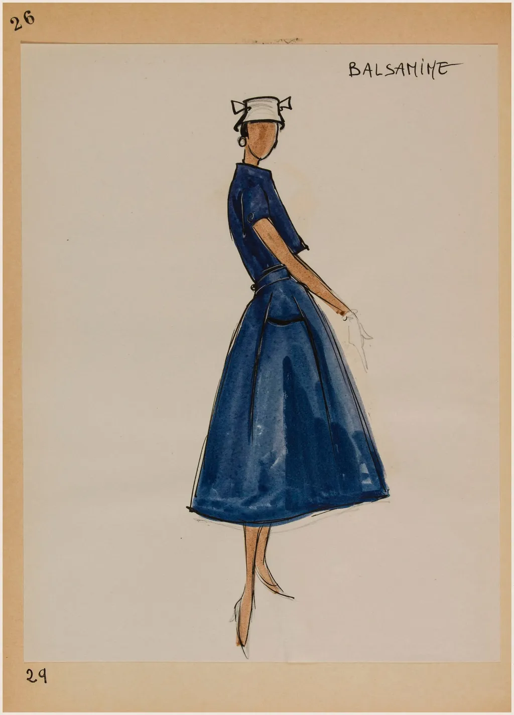 Balsamine, by Carven, 1956