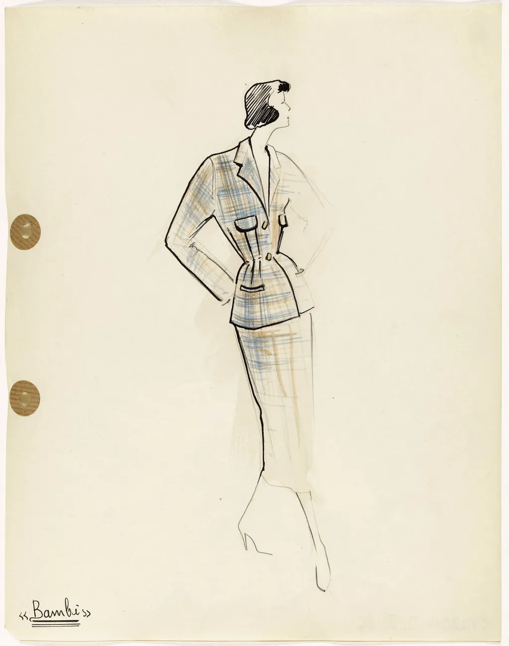 'Bambi', by Carven, 1949