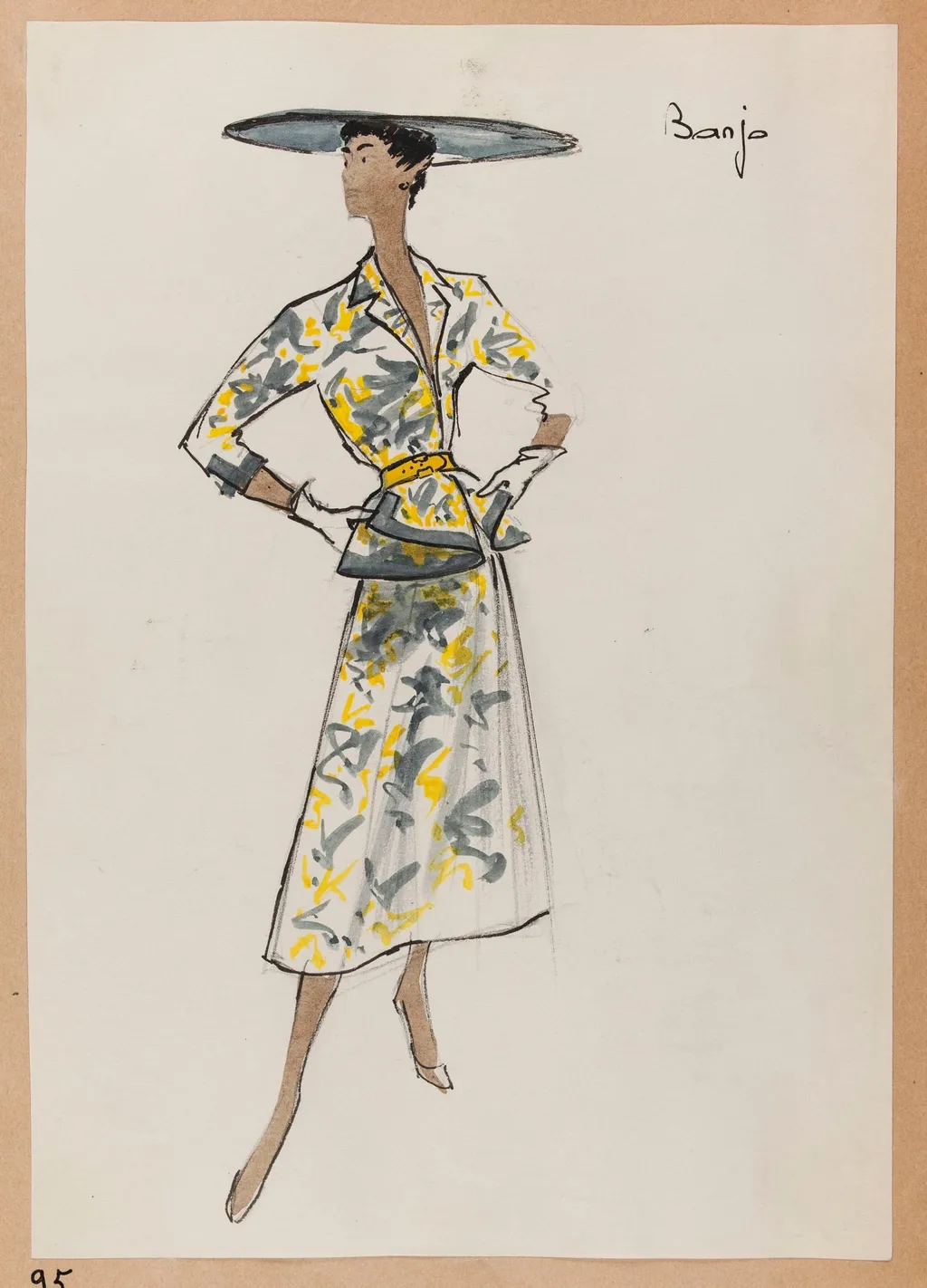 Banjo, by Carven, 1951