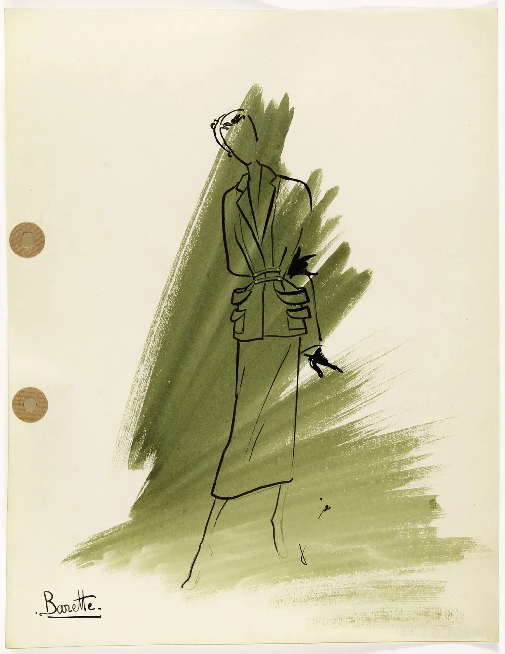 'Barette', by Carven, 1949
