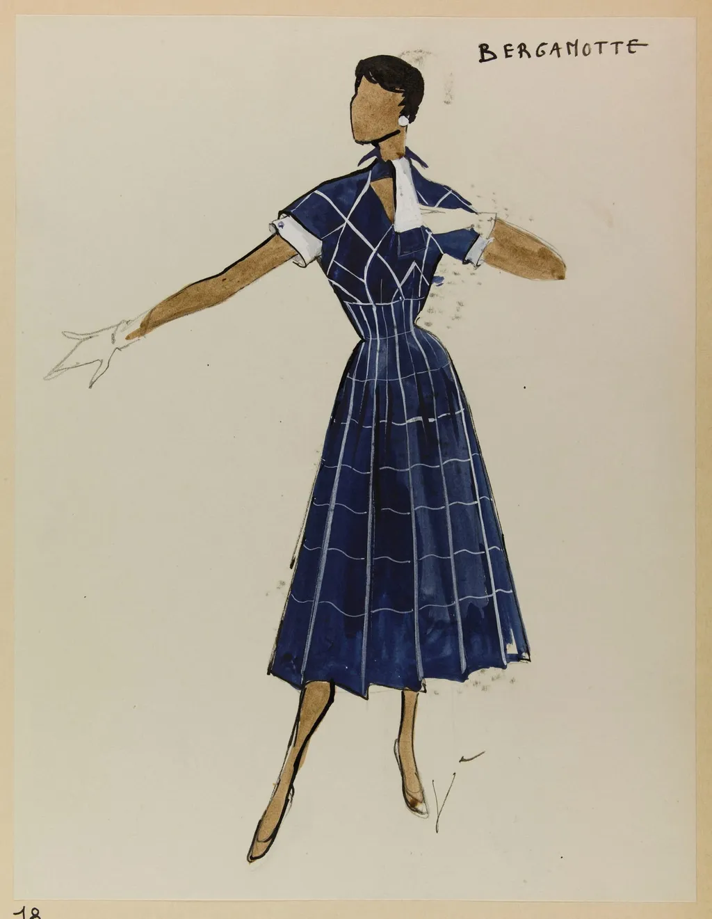 Bergamotte, by Carven, 1953
