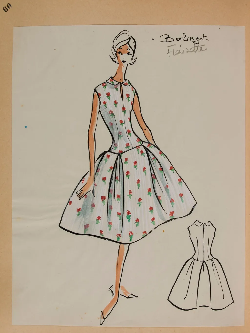 Berlingot Fraisette, by Carven, 1958