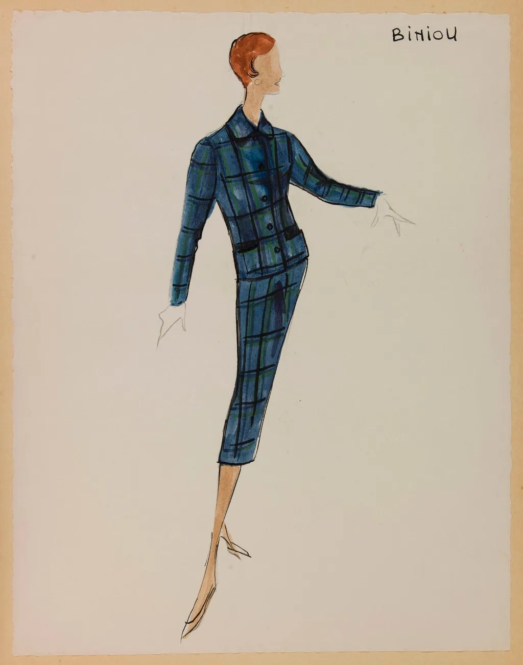 Biniou, by Carven, 1956
